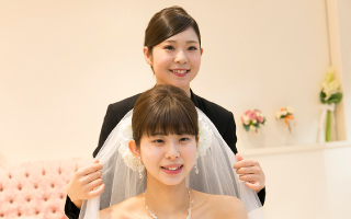ブライダルへアメイク