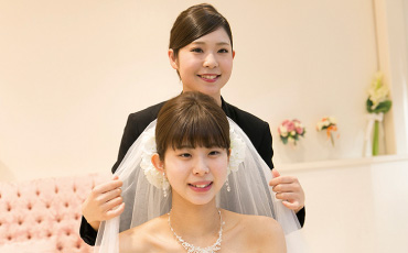 ブライダルヘアメイク