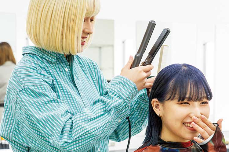 ヘアデザイン授業