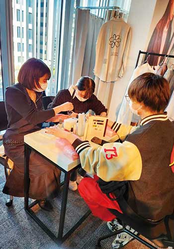 JUN Red 2023SS 展示会