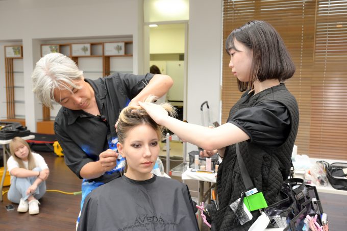 ヘアメイク科BLOG】現場トレーニング - 原宿ベルエポック美容専門学校