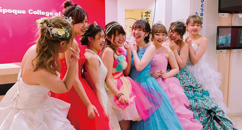 ブライダルヘアメイク演習